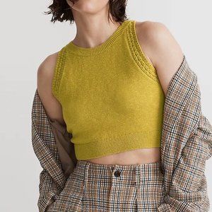 Madewell Crochet Crop Tank